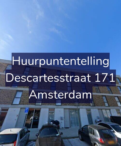 Foto gevel Huurpuntentelling voor Descartesstraat 171, Amsterdam