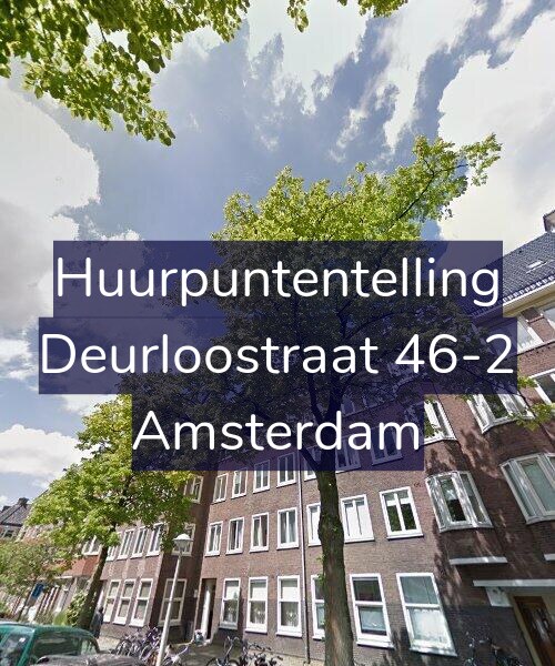 Foto gevel Huurpuntentelling voor Deurloostraat 46-2, Amsterdam