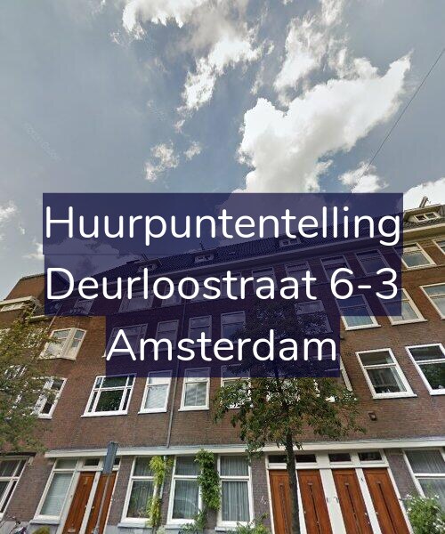 Foto gevel Huurpuntentelling voor Deurloostraat 6-3, Amsterdam