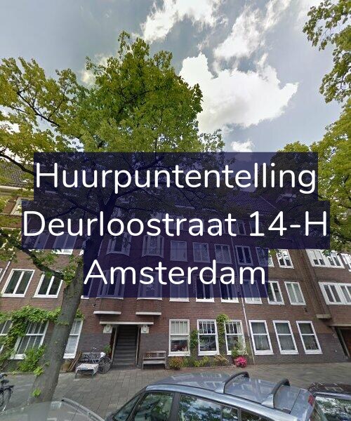 Foto gevel Huurpuntentelling voor Deurloostraat 14-H, Amsterdam