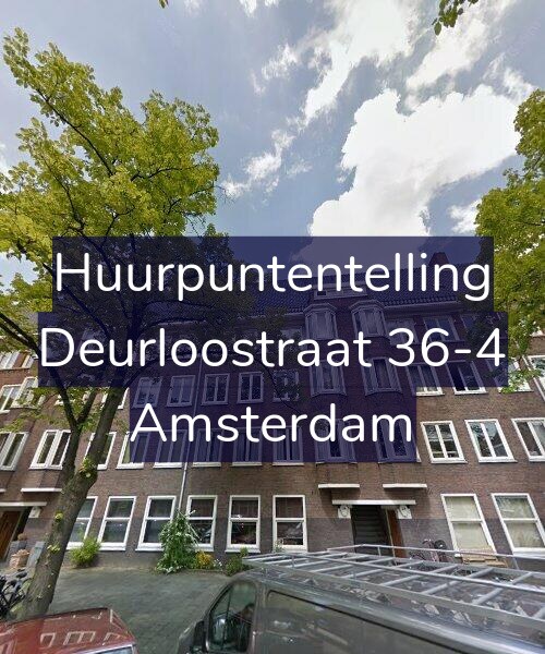Foto gevel Huurpuntentelling voor Deurloostraat 36-4, Amsterdam