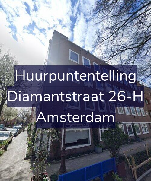 Foto gevel Huurpuntentelling voor Diamantstraat 26-H, Amsterdam