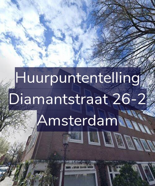 Foto gevel Huurpuntentelling voor Diamantstraat 26-2, Amsterdam