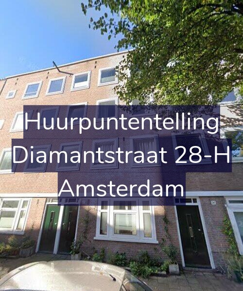 Foto gevel Huurpuntentelling voor Diamantstraat 28-H, Amsterdam