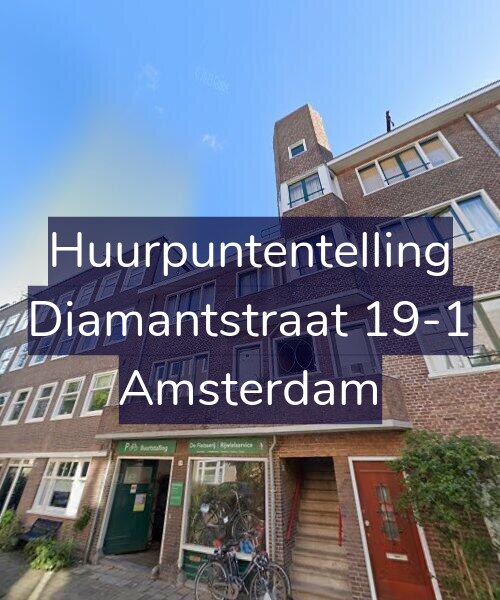 Foto gevel Huurpuntentelling voor Diamantstraat 19-1, Amsterdam
