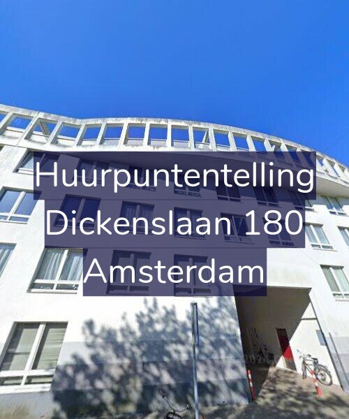 Foto gevel Huurpuntentelling voor Dickenslaan 180, Amsterdam