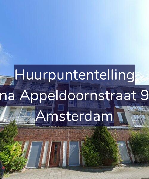 Foto gevel Huurpuntentelling voor Dina Appeldoornstraat 9-1, Amsterdam