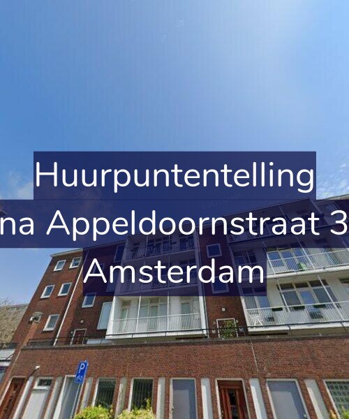 Foto gevel Huurpuntentelling voor Dina Appeldoornstraat 3-3, Amsterdam