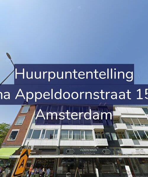 Foto gevel Huurpuntentelling voor Dina Appeldoornstraat 15-2, Amsterdam