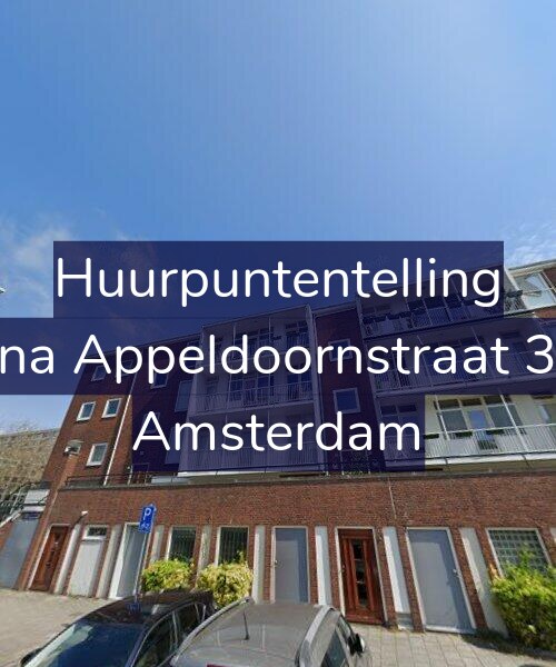 Foto gevel Huurpuntentelling voor Dina Appeldoornstraat 3-1, Amsterdam