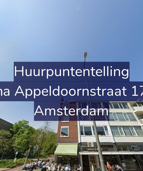 Foto gevel Huurpuntentelling voor Dina Appeldoornstraat 17-2, Amsterdam