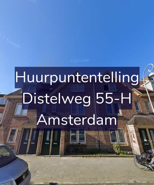 Foto gevel Huurpuntentelling voor Distelweg 55-H, Amsterdam