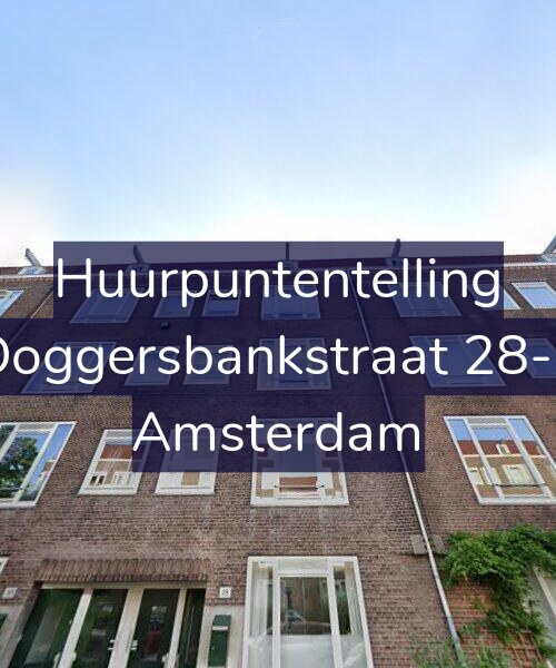 Foto gevel Huurpuntentelling voor Doggersbankstraat 28-3, Amsterdam