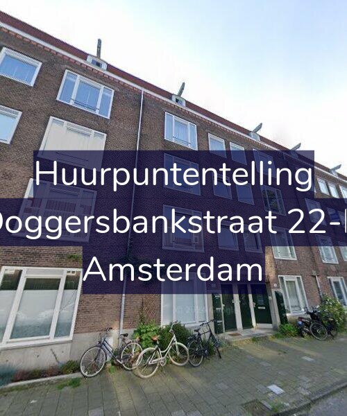 Foto gevel Huurpuntentelling voor Doggersbankstraat 22-H, Amsterdam