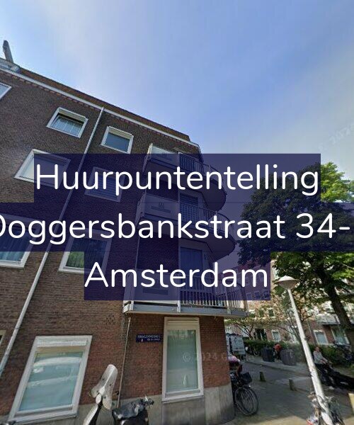 Foto gevel Huurpuntentelling voor Doggersbankstraat 34-1, Amsterdam
