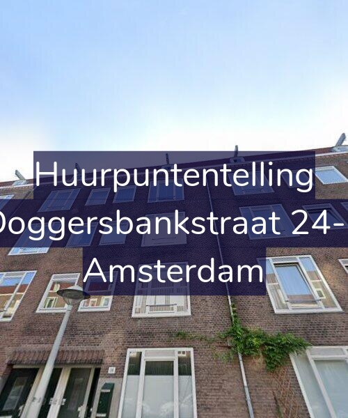 Foto gevel Huurpuntentelling voor Doggersbankstraat 24-3, Amsterdam