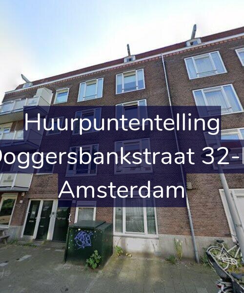 Foto gevel Huurpuntentelling voor Doggersbankstraat 32-H, Amsterdam