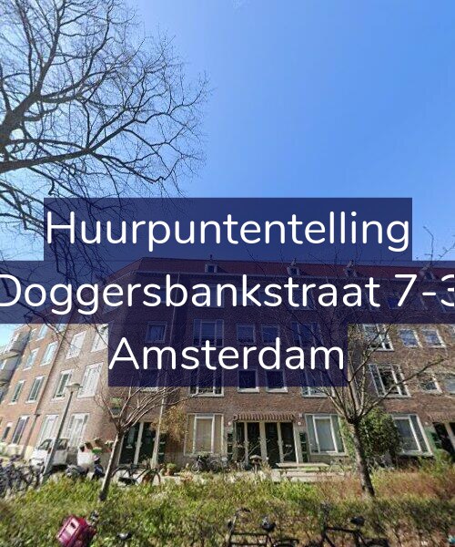 Foto gevel Huurpuntentelling voor Doggersbankstraat 7-3, Amsterdam