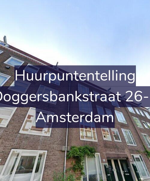 Foto gevel Huurpuntentelling voor Doggersbankstraat 26-2, Amsterdam