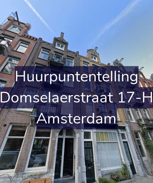 Foto gevel Huurpuntentelling voor Domselaerstraat 17-H, Amsterdam