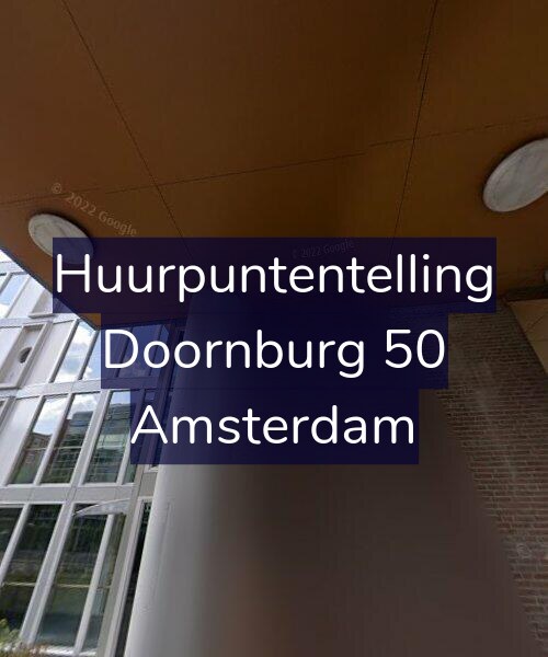 Foto gevel Huurpuntentelling voor Doornburg 50, Amsterdam