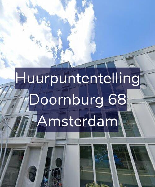 Foto gevel Huurpuntentelling voor Doornburg 68, Amsterdam