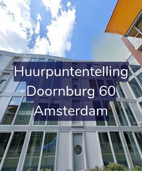 Foto gevel Huurpuntentelling voor Doornburg 60, Amsterdam