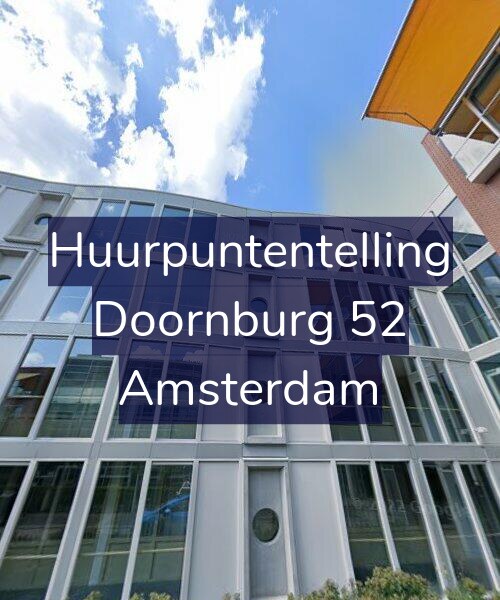 Foto gevel Huurpuntentelling voor Doornburg 52, Amsterdam