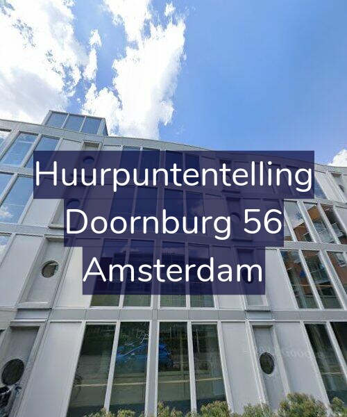 Foto gevel Huurpuntentelling voor Doornburg 56, Amsterdam