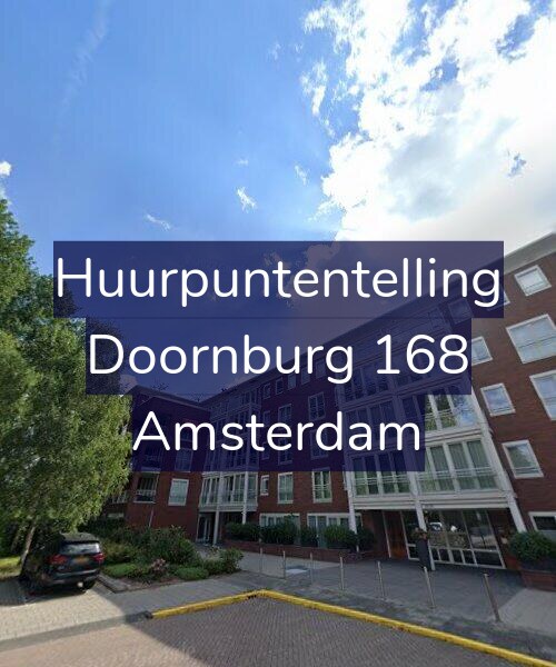 Foto gevel Huurpuntentelling voor Doornburg 168, Amsterdam