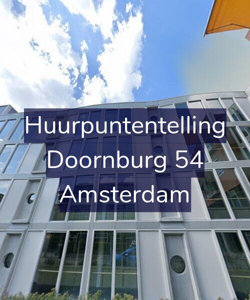 Foto gevel Huurpuntentelling voor Doornburg 54, Amsterdam