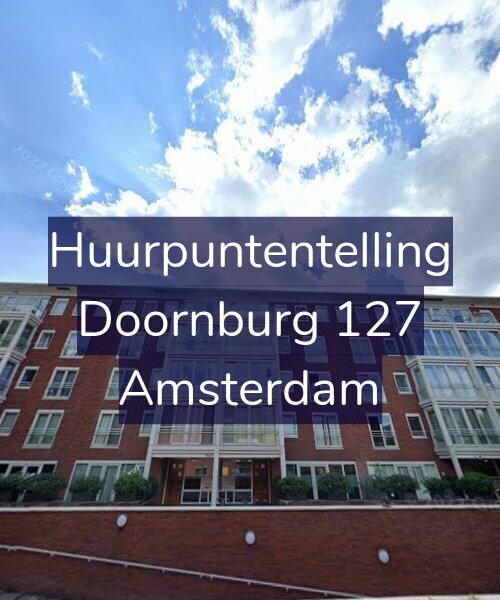 Foto gevel Huurpuntentelling voor Doornburg 127, Amsterdam