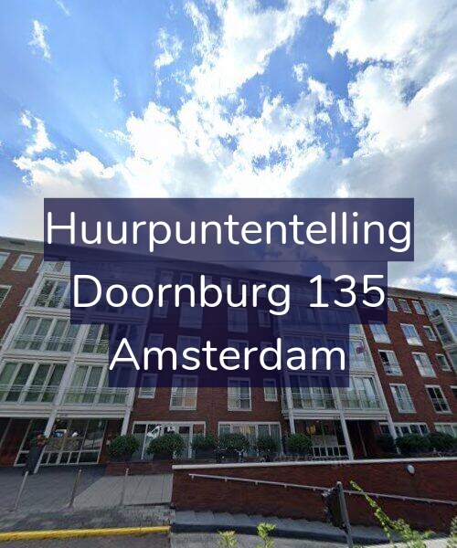 Foto gevel Huurpuntentelling voor Doornburg 135, Amsterdam