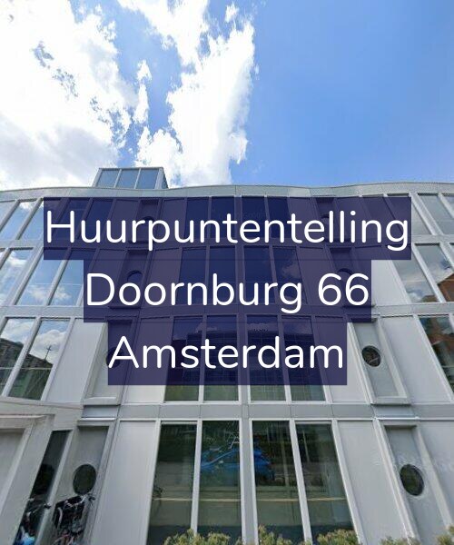 Foto gevel Huurpuntentelling voor Doornburg 66, Amsterdam
