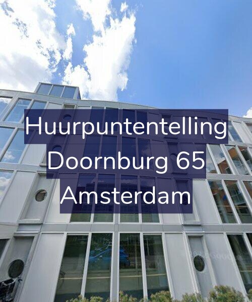 Foto gevel Huurpuntentelling voor Doornburg 65, Amsterdam