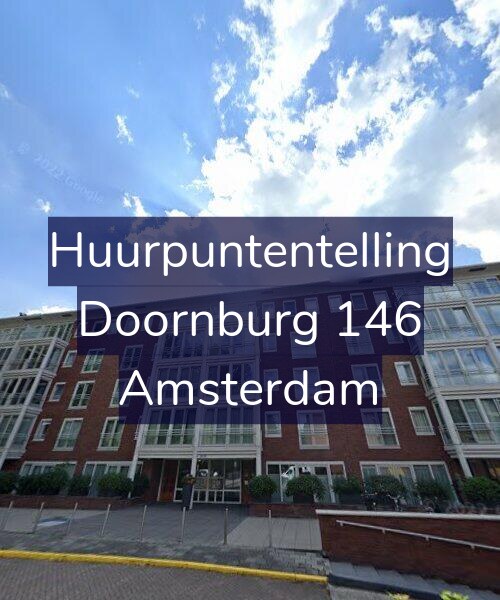 Foto gevel Huurpuntentelling voor Doornburg 146, Amsterdam