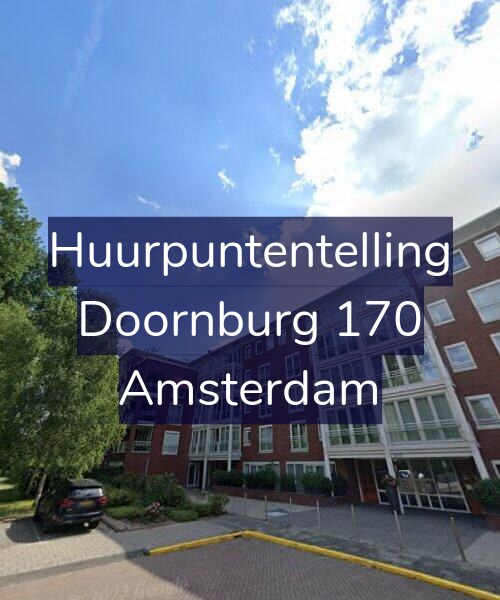 Foto gevel Huurpuntentelling voor Doornburg 170, Amsterdam