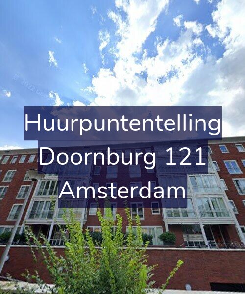 Foto gevel Huurpuntentelling voor Doornburg 121, Amsterdam