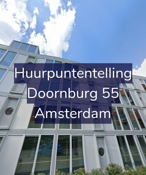 Foto gevel Huurpuntentelling voor Doornburg 55, Amsterdam