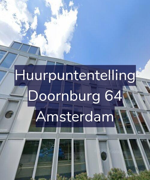 Foto gevel Huurpuntentelling voor Doornburg 64, Amsterdam