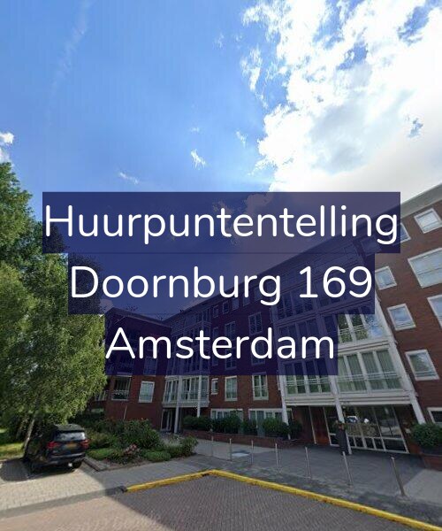 Foto gevel Huurpuntentelling voor Doornburg 169, Amsterdam