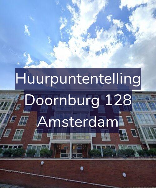 Foto gevel Huurpuntentelling voor Doornburg 128, Amsterdam