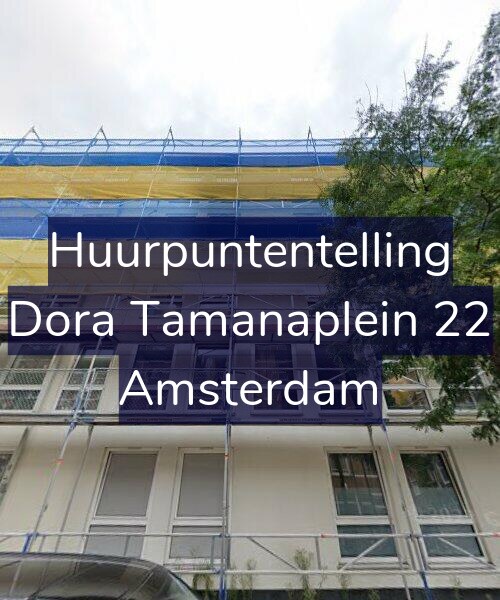 Foto gevel Huurpuntentelling voor Dora Tamanaplein 22, Amsterdam
