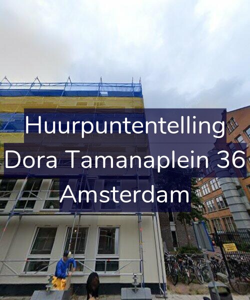 Foto gevel Huurpuntentelling voor Dora Tamanaplein 36, Amsterdam