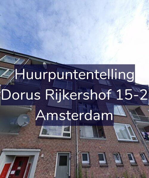 Foto gevel Huurpuntentelling voor Dorus Rijkershof 15-2, Amsterdam