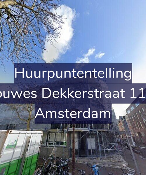 Foto gevel Huurpuntentelling voor Douwes Dekkerstraat 11-B, Amsterdam