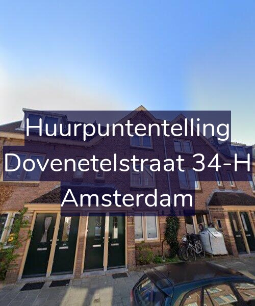 Foto gevel Huurpuntentelling voor Dovenetelstraat 34-H, Amsterdam