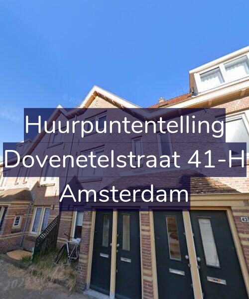 Foto gevel Huurpuntentelling voor Dovenetelstraat 41-H, Amsterdam