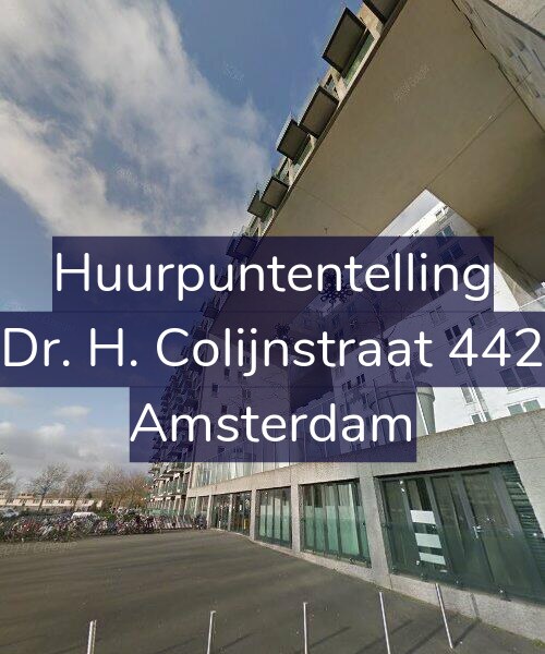 Foto gevel Huurpuntentelling voor Dr. H. Colijnstraat 442, Amsterdam