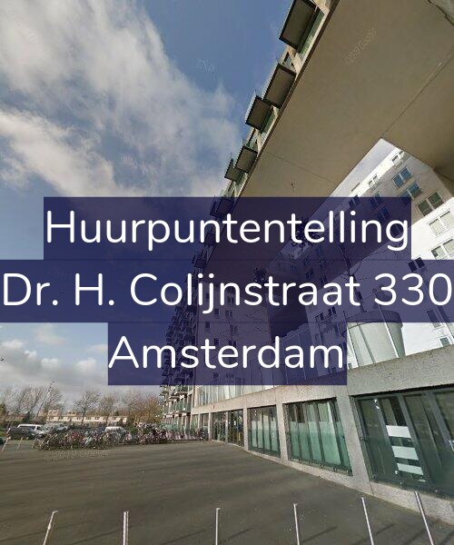 Foto gevel Huurpuntentelling voor Dr. H. Colijnstraat 330, Amsterdam